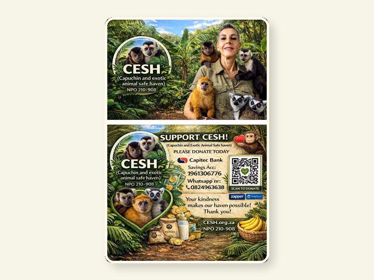Campaighn — CESH sanctuary awareness image.
